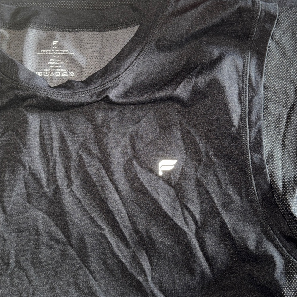 Fabletics Black Tank Top